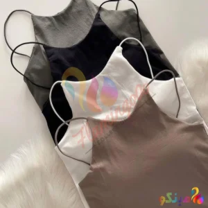 کراپ تاپ زنانه مدل اسکینی بند ماکارونی کاپدار کد1868