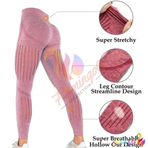 لگینگ ورزشی  زنانه یوگا مدل زاپ دار کد FL9163